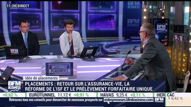 Idées de placements: Quels seront les impacts du PFU et de la réforme de l'ISF sur l'assurance-vie ? - 30/11