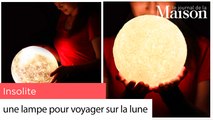 Déco insolite : une lampe pour voyager sur la lune