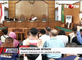 Sidang Perdana Praperadilan Setya Novanto Ditunda