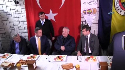 Fenerbahçe Başkanı Aziz Yıldırım Tekirdağ'da