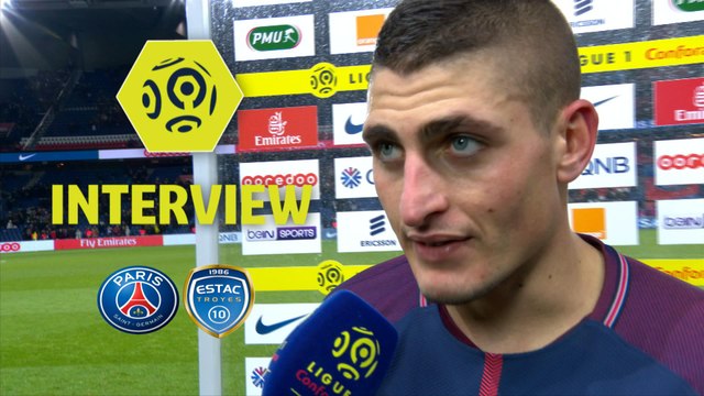 Interview de fin de match : Paris Saint-Germain - ESTAC Troyes (2-0) - Résumé - (PARIS-ESTAC) / 2017-18