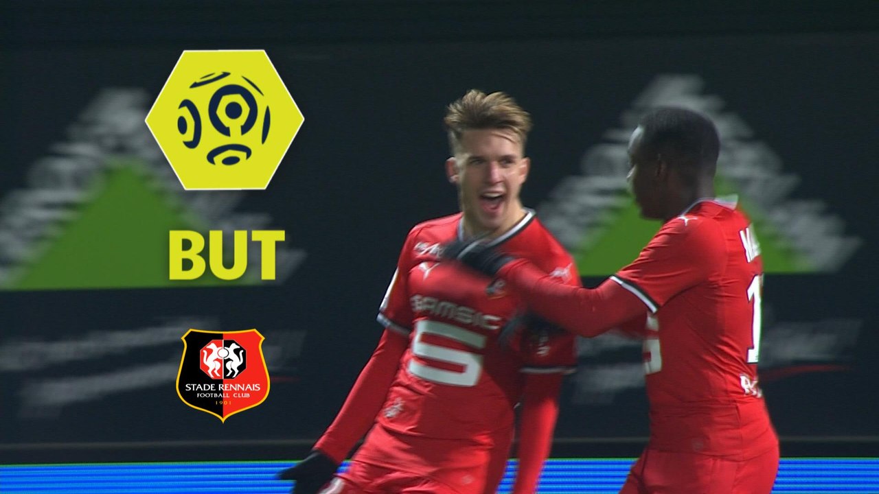 But Adrien HUNOU (51ème) / Angers SCO - Stade Rennais FC - (1-2) - (SCO-SRFC) / 2017-18