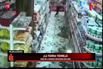 ¡La tierra tiembla! Más de 4 sismos seguidos en Lima