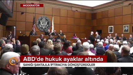 ABD'de hukuk ayaklar altında