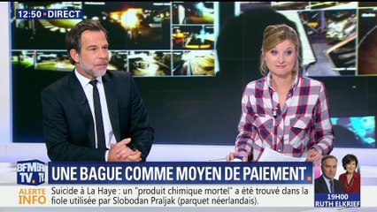 Une bague comme moyen de paiement