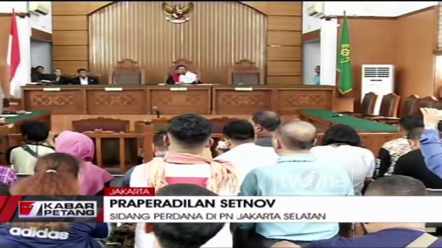 Sidang Praperadilan Setya Novanto Ditunda