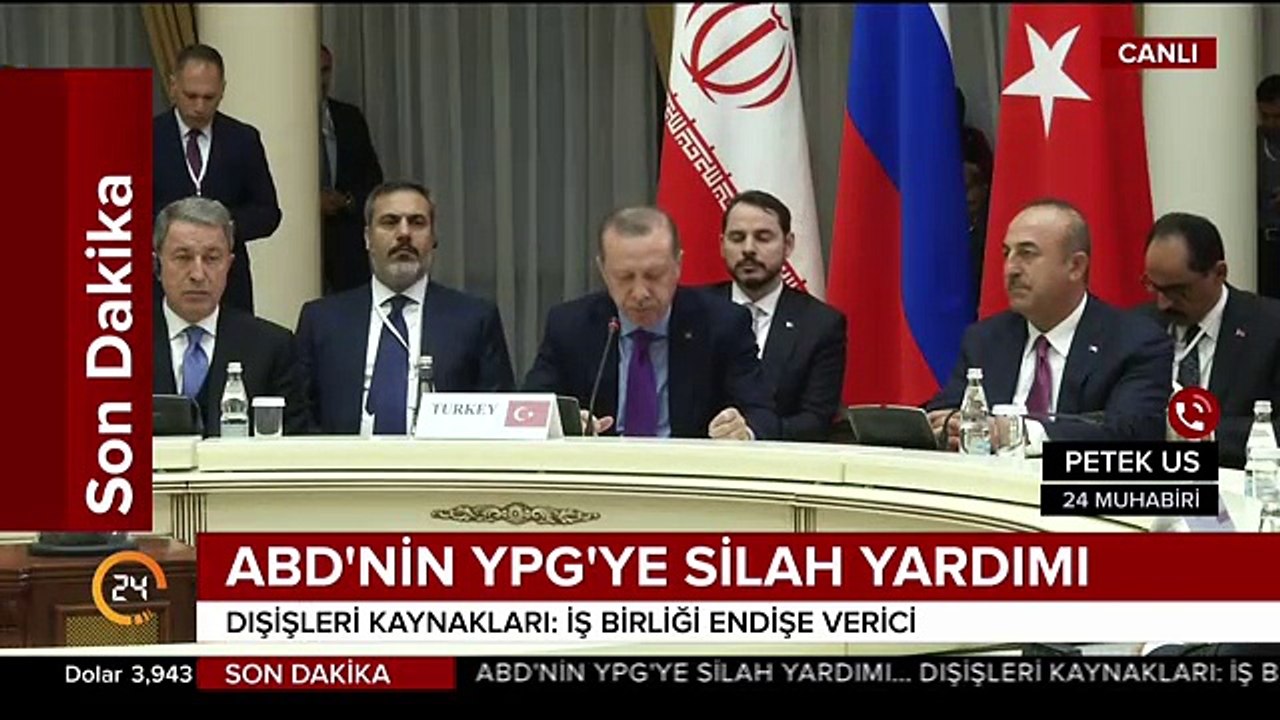 ABD'nin YPG'ye silah yardımına hükümetten açıklama