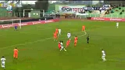 Maurice Dale Goal - Akın Çorap Giresunspor vs Aytemiz Alanyaspor 4-2  30.11.2017 (HD)