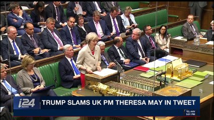 i24NEWS DESK | British PM: Trump was 'wrong' to share videos | Thursday, November 30th 2017