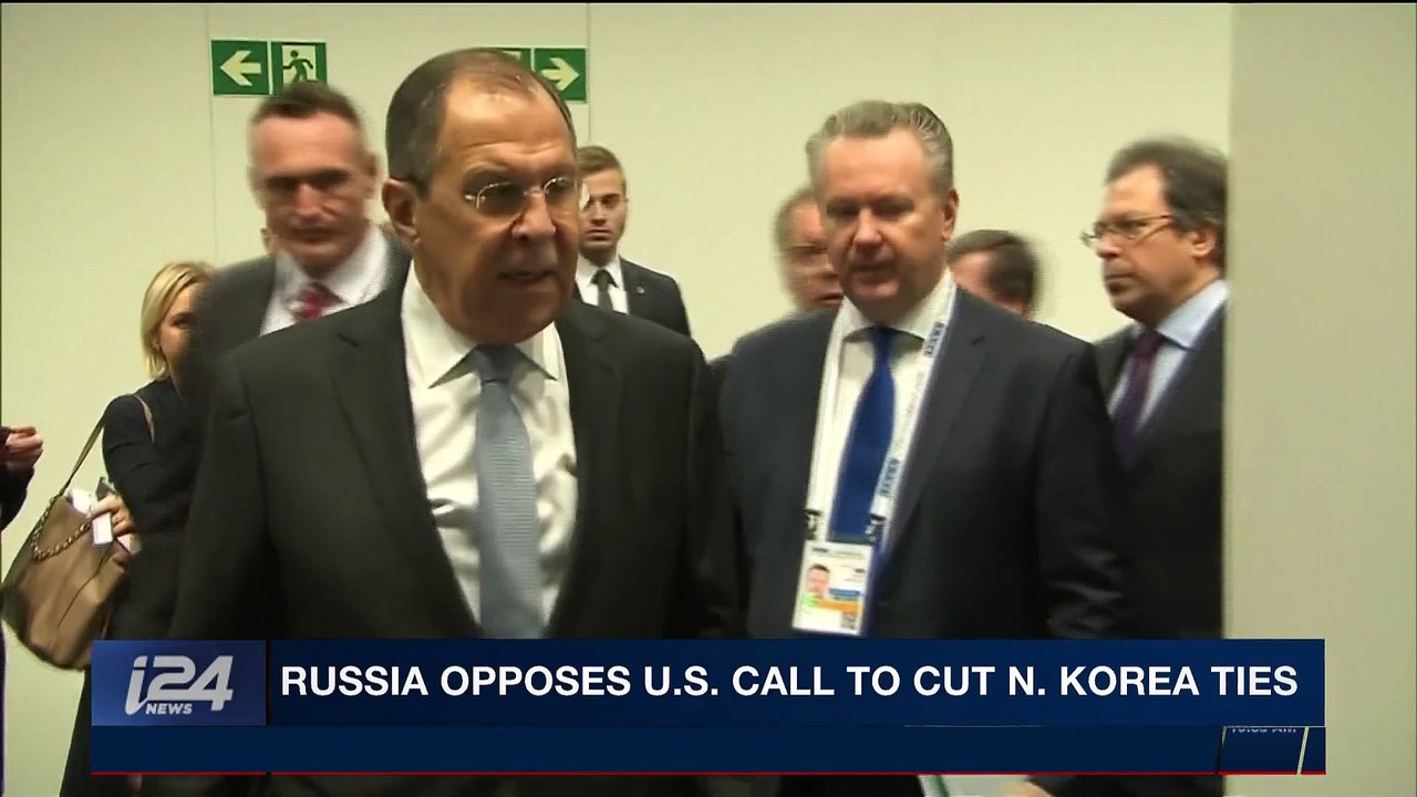 i24NEWS DESK | Russia opposes U.S. call to cut N. Korea ties | Thursday, November 30th 2017