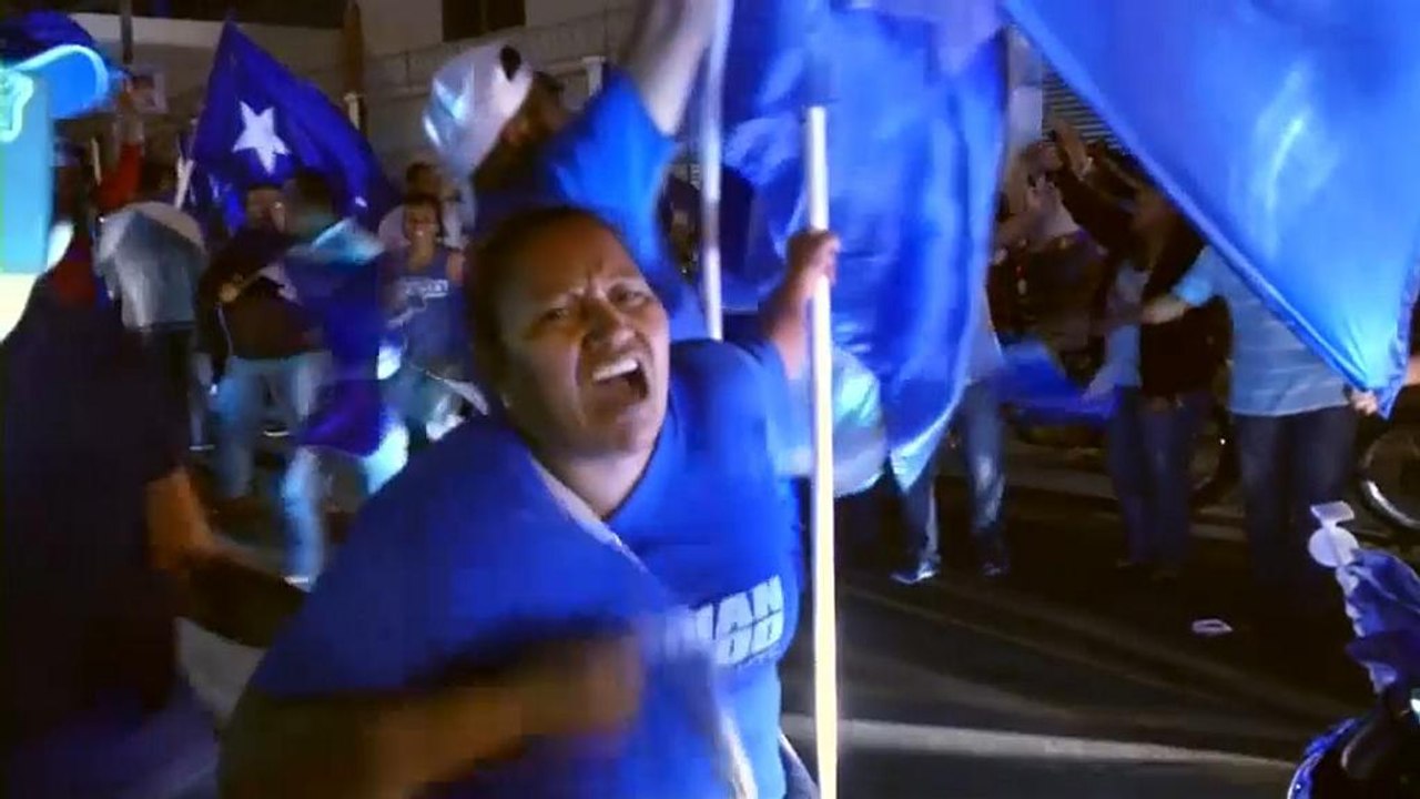 Aufgeheizte Stimmung auf den Straßen von Tegucigalpa