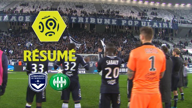 Girondins de Bordeaux - AS Saint-Etienne (3-0) - Résumé - (GdB-ASSE) / 2017-18