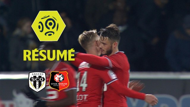 Angers SCO - Stade Rennais FC (1-2) - Résumé - (SCO-SRFC) / 2017-18