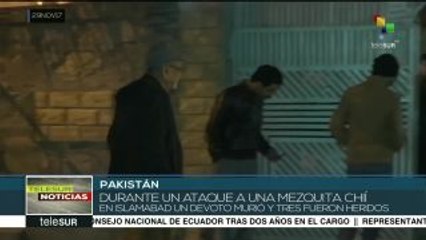 Ataque contra una mezquita deja un muerto y tres heridos en Pakistán