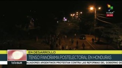 Continúa la represión en Honduras contra protestas postelectorales