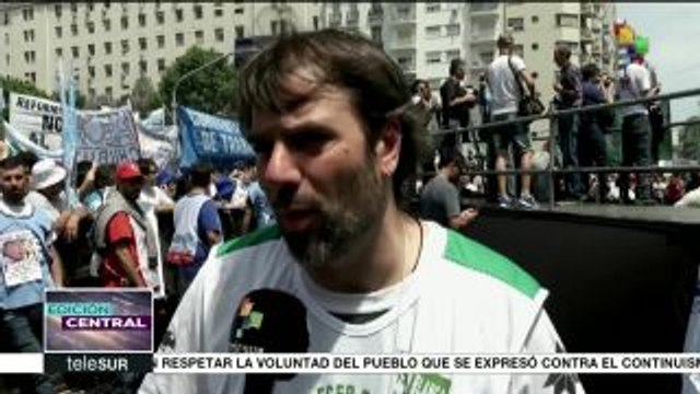Argentina: trabajadores exigen cesar despidos y ajustes