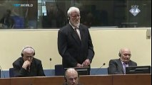 Slobodan Praljak commits suicide by drinking poison during ICTY decision
