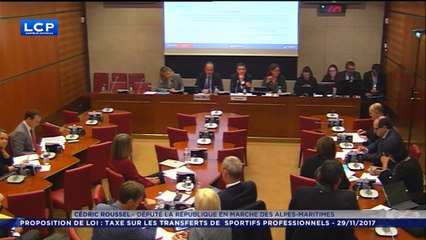 Proposition de loi : taxe sur les transferts de sportifs professionnels - 29/11/2017