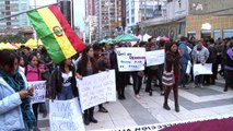Oposición boliviana protesta contra reelección de Morales