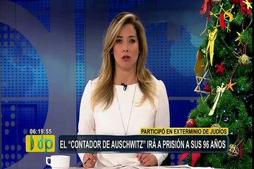 Alemania: “Contador de Auschwitz" irá a prisión a sus 96 años