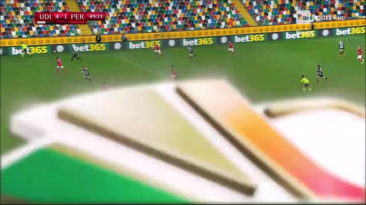 4-1 Maxi López Goal Italy  Coppa Italia  Round 4 - 30.11.2017 Udinese Calcio 4-1 Perugia Calcio