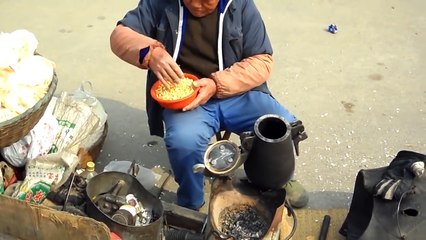 Faire du popcorn.. avec un moteur c'est plus rapide !
