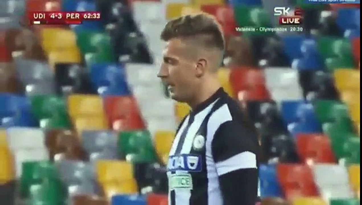 Udinese - Perugia 5-3  GOOALLL (Lopez M.)  COPPA ITALIA 30.11.2017.