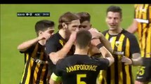 0-2 Το γκολ του Χρήστου Γιούση - Καλλιθέα 0-2 ΑΕΚ - 30.11.2017