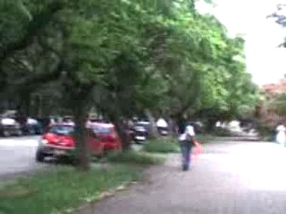 Carro de som do SINTUSP na USP - 21 de Novembro de 2007