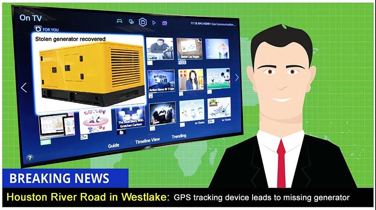 GPS tracker leads to missing generator