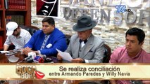 Armando Paredes pidió disculpas, ¿Será que Willy Navia las acepta