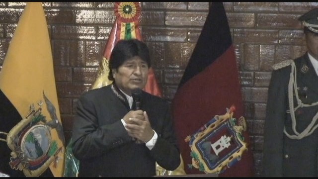 Evo Morales acepta candidatura para el 2019 ante intromisión de Estados Unidos