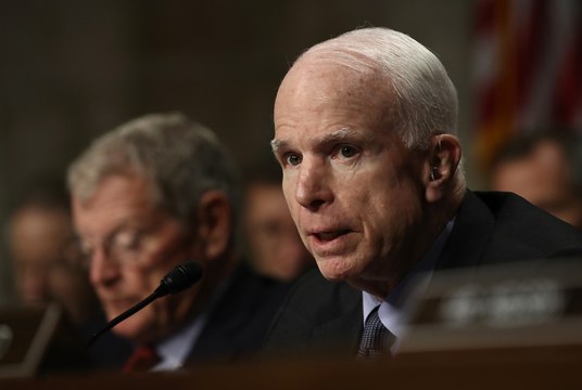 John McCain Backs Senate tax bill