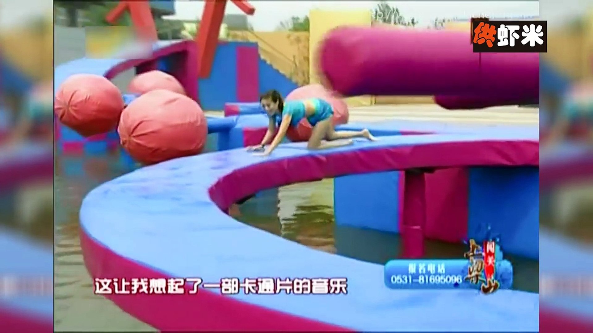 19歲嫩模激情闖關，為了闖關什麼都露了