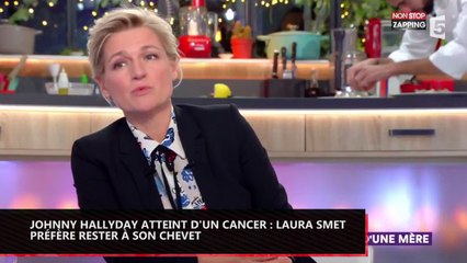 Johnny Hallyday : Laura Smet annule sa présence dans "C à Vous" pour rester à son chevet (vidéo)