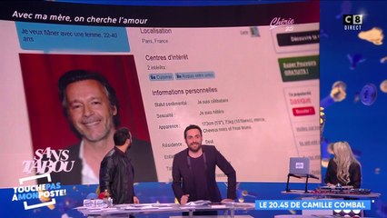 Le 20.45 de Camille Combal : Jean-Michel Maire sur un site de rencontre