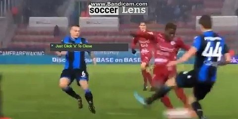 Aaron Iseka Leya Goal HD - Waregem 2-1 Club Brugge KV 30.11.2017
