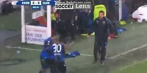 Emmanuel Dennis Goal HD - Waregem 2-2 Club Brugge KV 30.11.2017