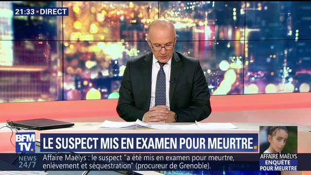 Affaire Maëlys: le suspect nie les faits