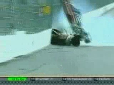 Indycar Crash - Kenny Brack Horrific Crash - Indy 500