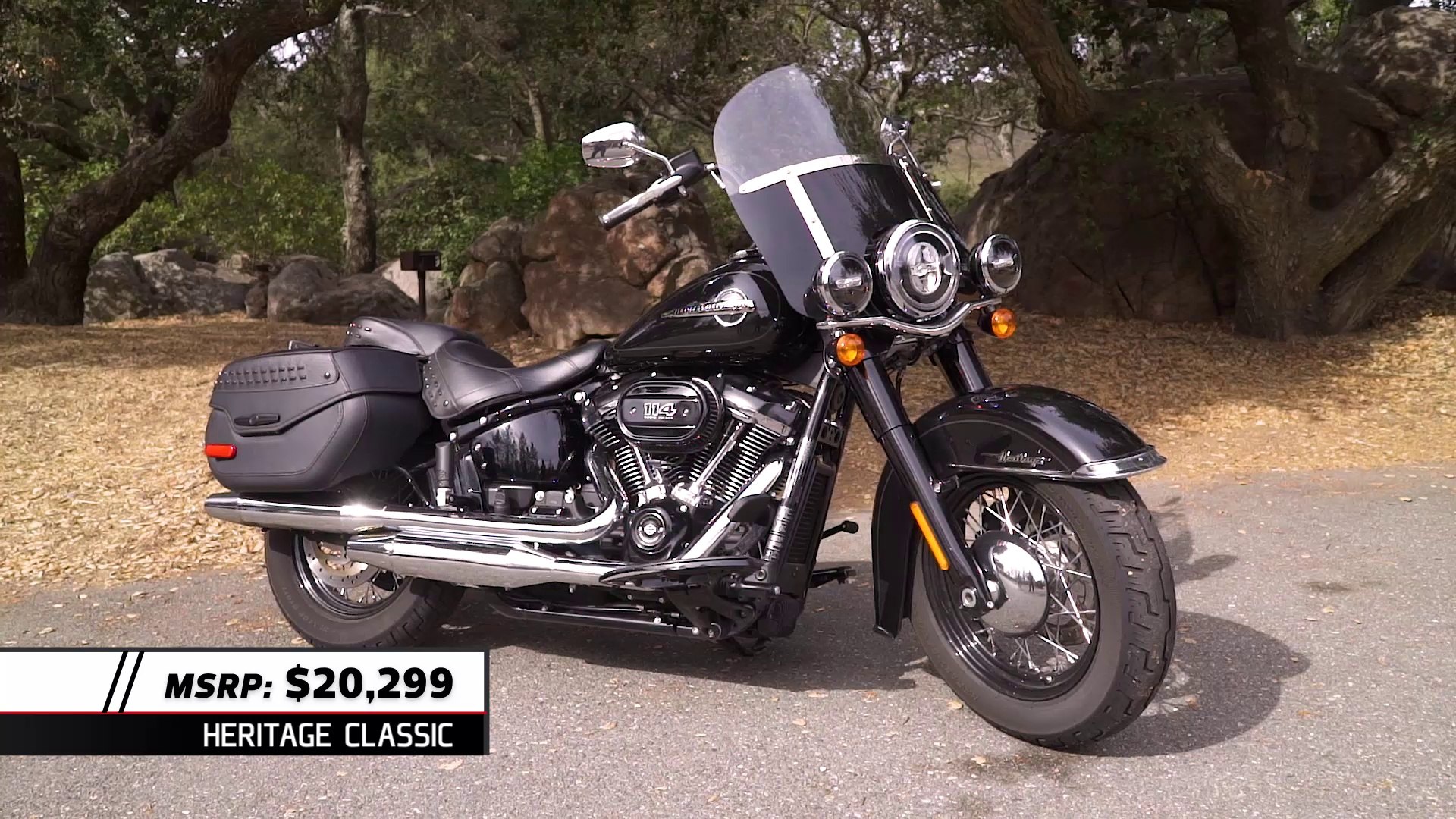 2018 Harley Davidson Softail Heritage Classic 114 Review From The Cockpit Video Dailymotion