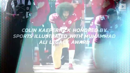 Colin Kaepernick honored with Muhammad Ali Legacy Award