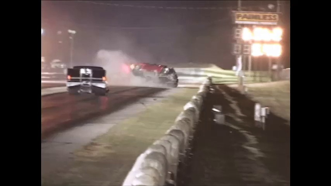 Dragster-car crash  (Only testing video uploading.) ^_^