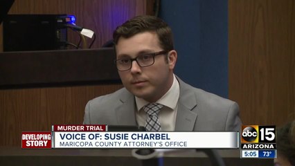 Ex-Mesa cop cross-examined during trial