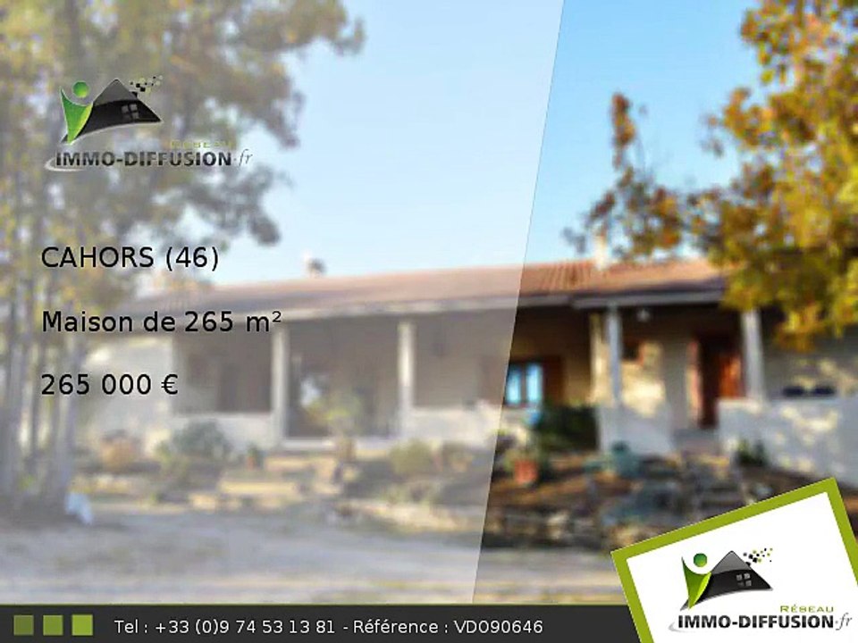 Maison A vendre Cahors 265m2 - 265 000 Euros