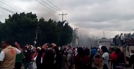 Nasralla Supporters Protest in Tegucigalpa as Presidential Vote Count Continues