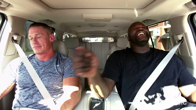 Carpool Karaoke - The Series — Shaq & John Cena — Apple Music-B9YoDPbWXAA