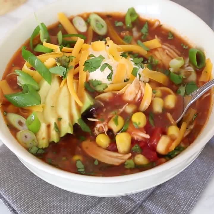 Chicken Enchilada Soup