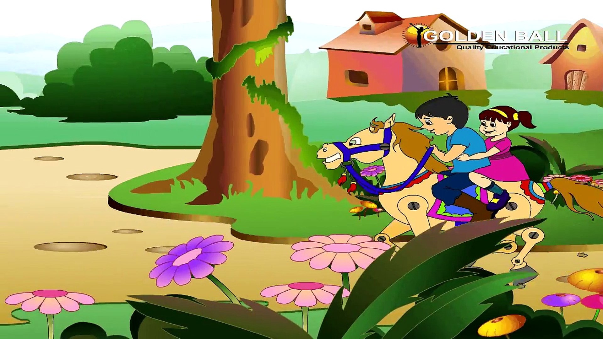 Lakdi Ki Kathi Kathi Pe Ghoda - Alka Yagnik - Best Hindi Balgeet - Animated  Hindi Rhymes - video Dailymotion