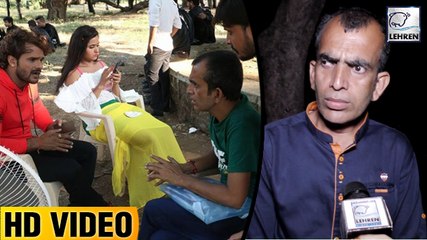 ये है खेसारी लाल की फिल्म 'दुल्हिन गंगा पार के ' निर्माता अरविन्द आनंद | Kajal Raghwani